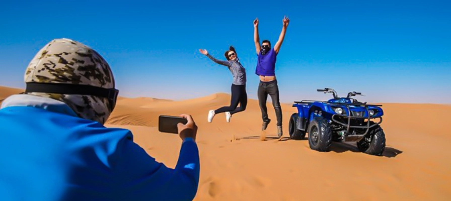 Morning Desert Safari With Quad Bike-4